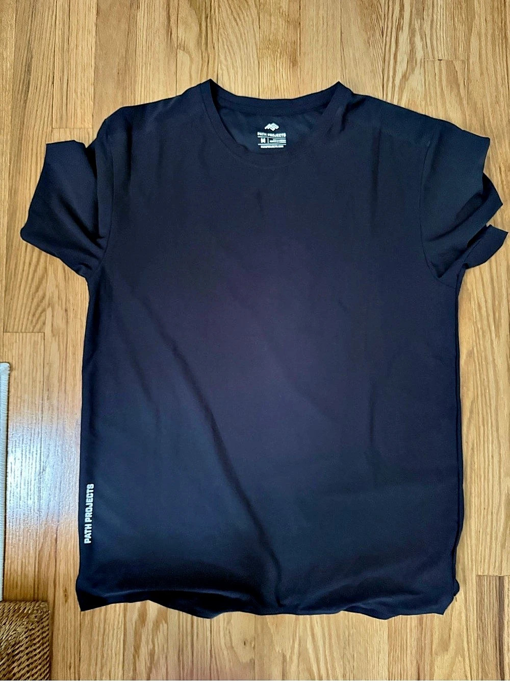 Path Projects Cascade Logo Tee Men's Short Sleeve Athletic Tee Black, like new
